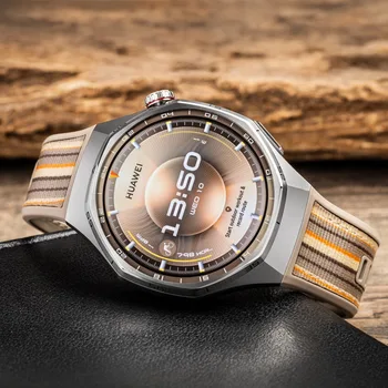 שעון חכם Huawei Watch GT 6 Pro 46mm Brown Woven Strap