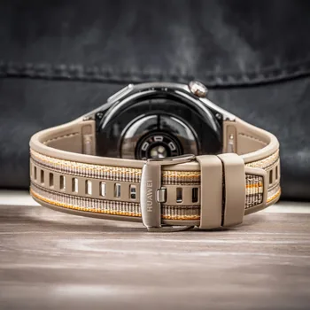 שעון חכם Huawei Watch GT 6 Pro 46mm Brown Woven Strap